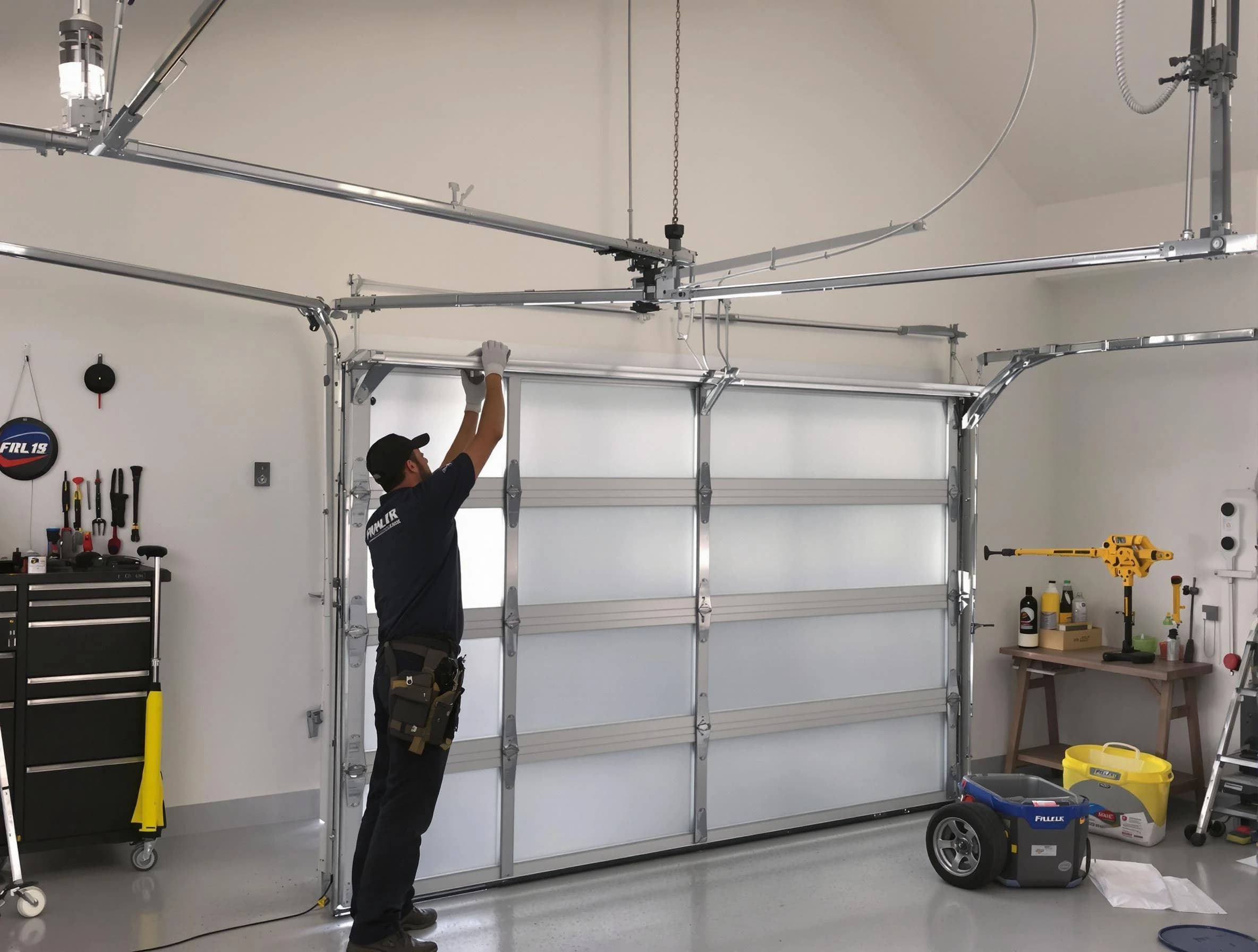 Salt Lake City Garage Door Repair certified team performing precision garage door installation in Salt Lake City