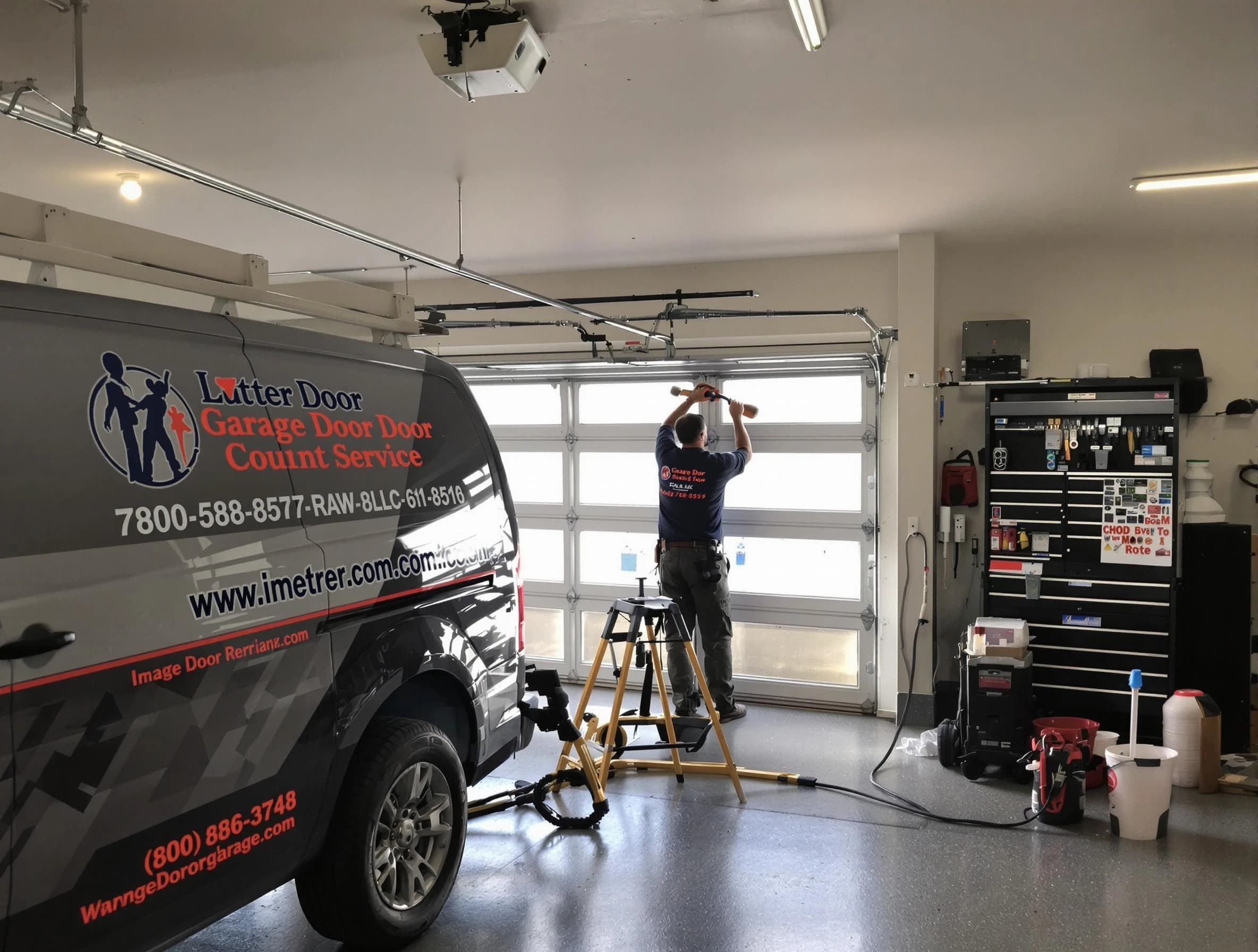 Salt Lake City Garage Door Repair rapid response team performing same-day repair in Salt Lake City