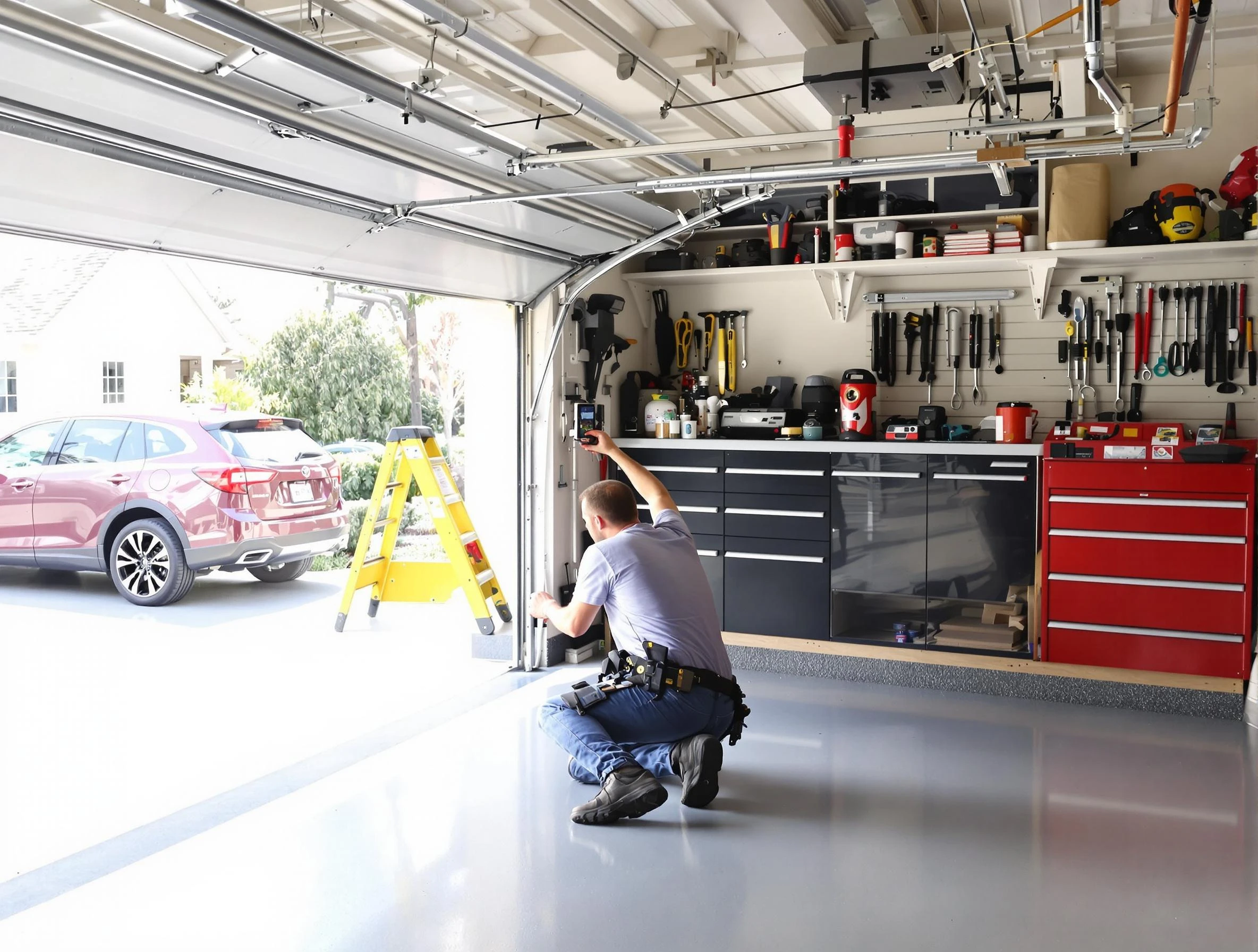 Local garage door repair service by Salt Lake City Garage Door Repair in Salt Lake City