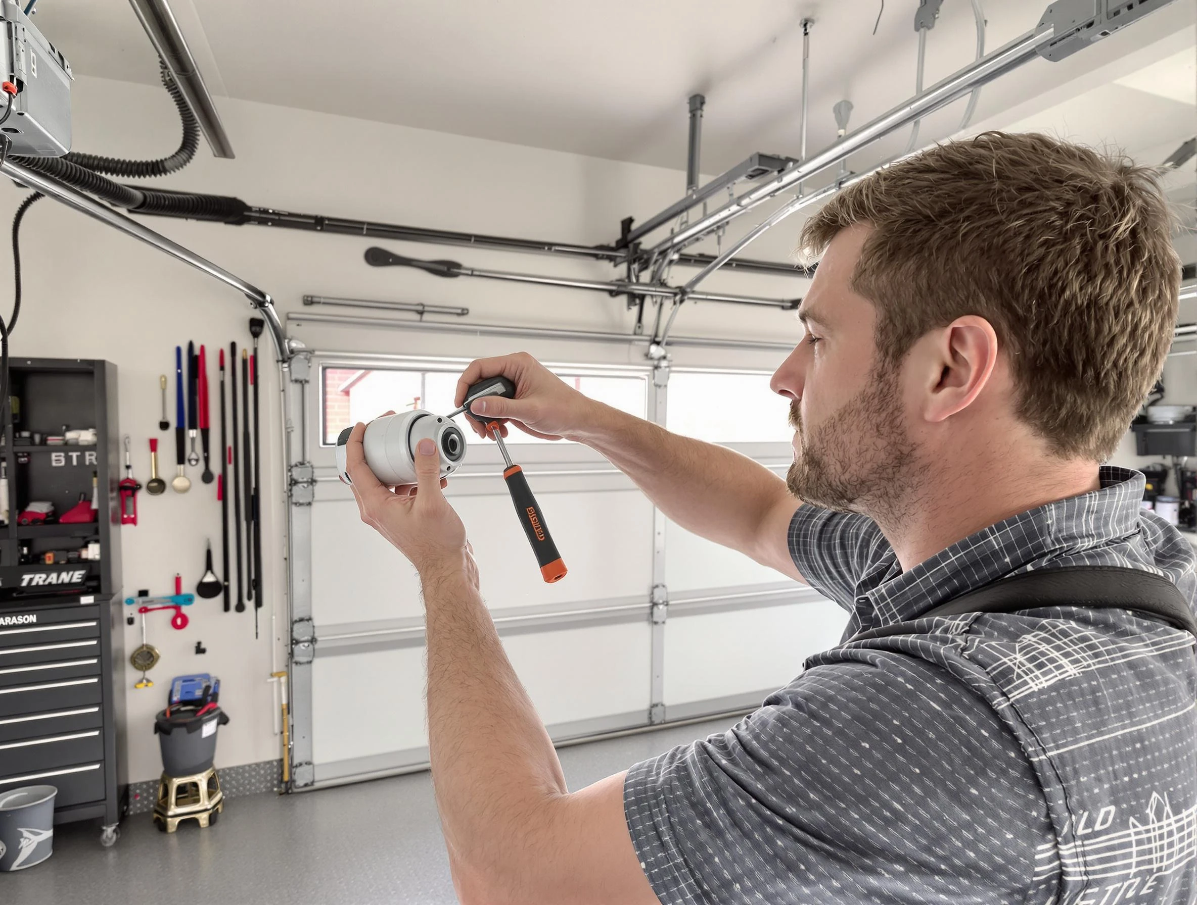 Garage door opener repair service by Salt Lake City Garage Door Repair in Salt Lake City