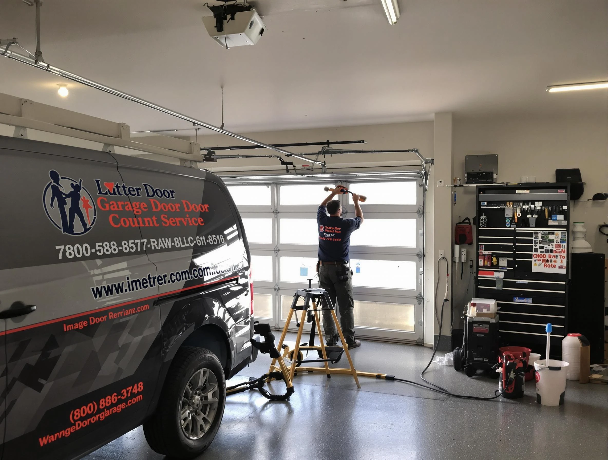 Salt Lake City Garage Door Repair rapid response team performing same-day repair in Salt Lake City